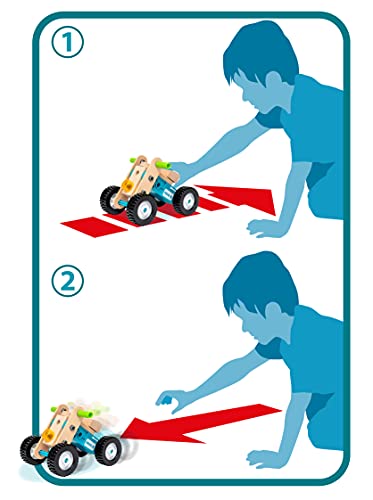 BRIO Builder 34595 Nachziehmotor-Konstruktionsset - Ergänzung Builder Konstruktionssystem, fördert das logische Denken… – Bild 7