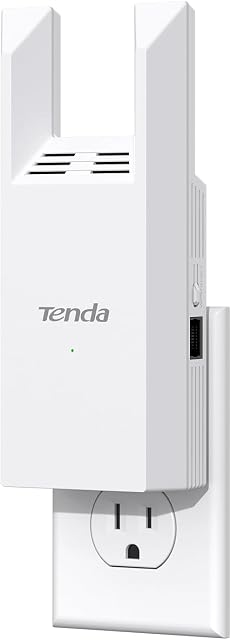 Tenda WiFi Range Extender AC1200, Dual-Band867Mbps 5GHz/300Mbps 2.4GHz, WiFi Booster Suitable for Every House, One Ethernet Port