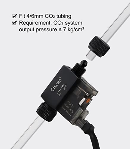 Image of Inline CO2 Solenoid Valve Mini Low Temperature for Aquarium CO2 System