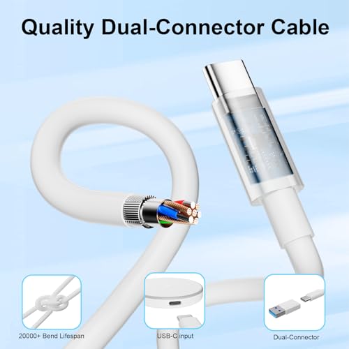 MagSafe Charger 2 Pack 15W Magnetic Wireless Charger Fast Charging Pad Compatible with iPhone 16/15/14/13/12 Series & AirPods 3/2/Pro Magnetic MagSafe Charging Pad with Dual Ports - Image 5