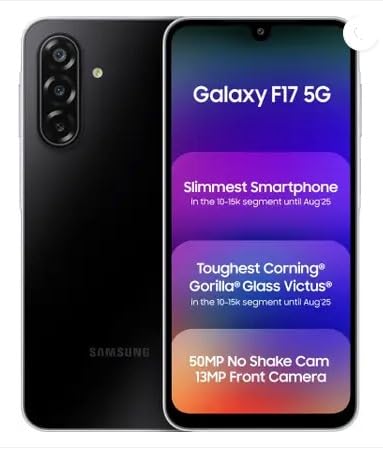 SAMSUNG Galaxy F17 5G (Neo Black, 128 GB) (6 GB RAM)