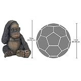 Design Toscano Curly the Chimpanzee of the Jungle Funny Monkey Statue