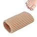 YolieraArt 10pcs Silicone Fiber Protectors for Blisters and Calluses, Adjustable Tubes for Hammer Toes and Overlapping Toes, Comfort Fit Guards (Small)