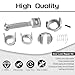 Door Lock Repair Kit Fit for BM-WW E46 M3 3 Series 323i 325i 328i 323c 323ci 325ci 325xi 325c Barrel Cylinder 1998-2006, Door Lock Barrel Repair Kit Left or Right Side, #OEM Replacement 51217019975