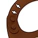 Skip Hop Silicone Bib: Fold & Go Baby Bib, Monkey