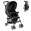 HONEY JOY Lightweight Stroller, Compact Travel Stroller for Airplane, Toddler Fold Pushchair w/Adjustable Canopy…