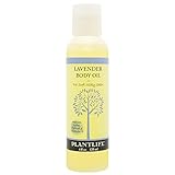 Plantlife Lavender Body & Bath Oil with Vitamin E, Apricot & Jojoba- 4 oz.