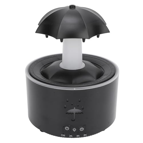 Humidificador Difusor Aromático Eléctrico 300 mL Negro miniatura 3