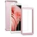 Produktbild kwmobile Xiaomi Redmi 6A Hülle - komplette Abdeckung - inkl. Display Schutzglas - Case für Xiaomi Redmi 6A - Metallic Rosegold