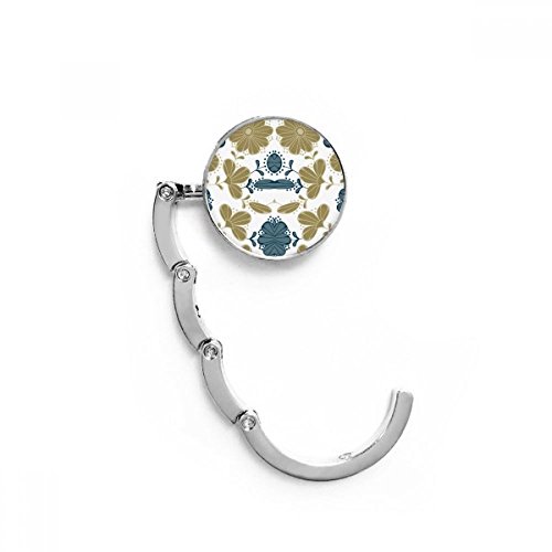 Gancho plegable para bolso que evita que se ensucie en el suelo, soporte portátil decorativo