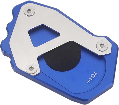 Plaque support moto béquille R1250GS pour éviter la chute sur sol meuble