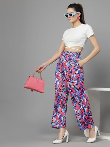 Image of UZARUS Women's Relax Fit Trouser 2 Pockets Baggy Pants