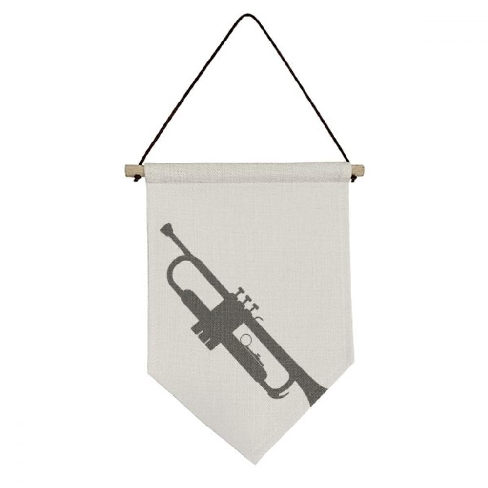 Drapeau en toile musique pour habiller un mur vide sans cadre