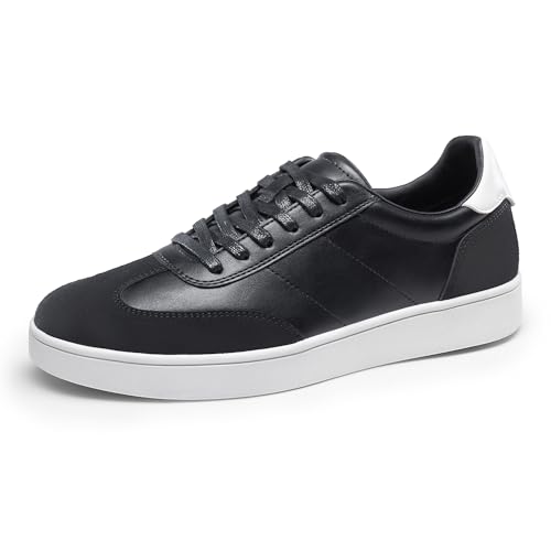 Bruno Marc Men's Casual Fashion Sneaker Lace-Up Dress Shoes 8.5 White