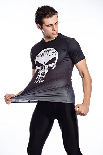 Cody Lundin® - T-shirt a compressione da uomo