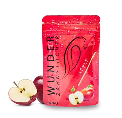 Wunder Zahnstocher Refill Pack - Zahnstocher mit Geschmack - Kaugummi ersatz - Mundgeruch bekämpfen - gegen Nägelkauen - Raucherentwöhnung - frischer Atem mit Aromatisierte Zahnstocher - Zuckerfrei Cover