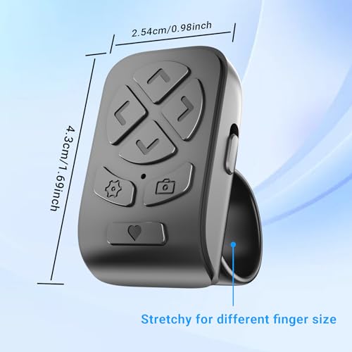 image for Locthal Scrolling Ring Remote for TikTok YouTube Instagram Shorts Vide