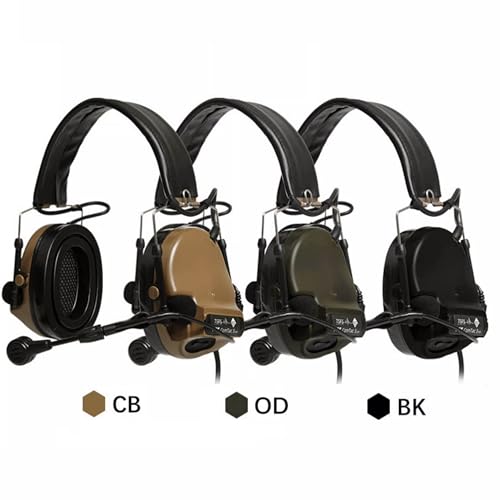 FMATAL GEAR x FCS NRR 26dB Comta 3 Tactical Headset, Digital Noise Reduction Earmuffs for Hearing Protection, Communication (CB) by FMATAL GEAR - Image 8