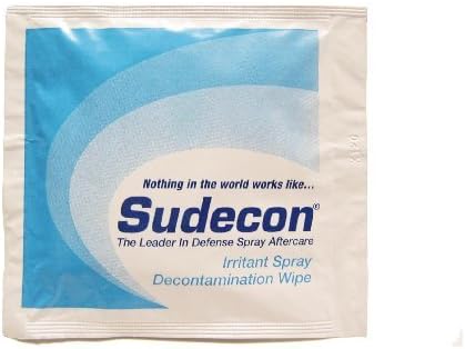 Fox Labs FX-SUD-1 Sudecon Decontamination Wipes For Removal Of Chemical Agents
