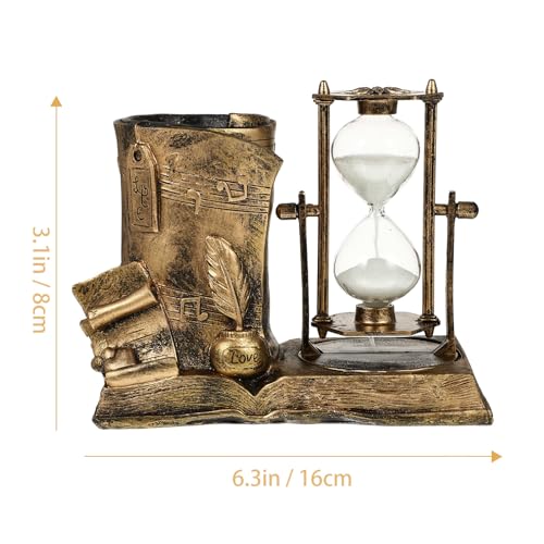 Reloj de arena estable: decora sin riesgo de caídas 3