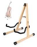 MUSO Cello Stand with Bow Holder,A-Frame Floor Stand with Padded Foam, Handcrafted Cello Rack Fits...
