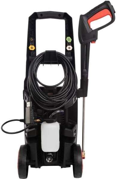 Miniatura 2 de Lavadora a presión eléctrica Max 2400 PSI 1.8 GPM Lavadora eléctrica para lavado de revestimientos, patio o coche 5 boquillas de conexión rápida y