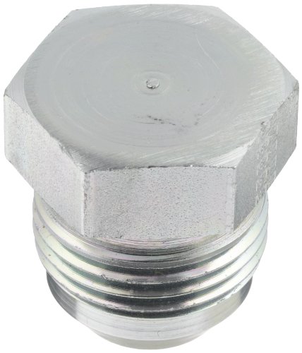 Eaton Aeroquip 900599-12S Plug, Female 37 Degree JIC Fitting, JIC 37° End Types, Carbon Steel, 1-1/16 JIC(m) End Size, 3/4