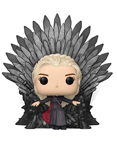 Image of Funko - 37792 POP Deluxe: Game of Thrones GOT - Daenerys Sitting on Iron Throne Collectible Vinyl Figurine