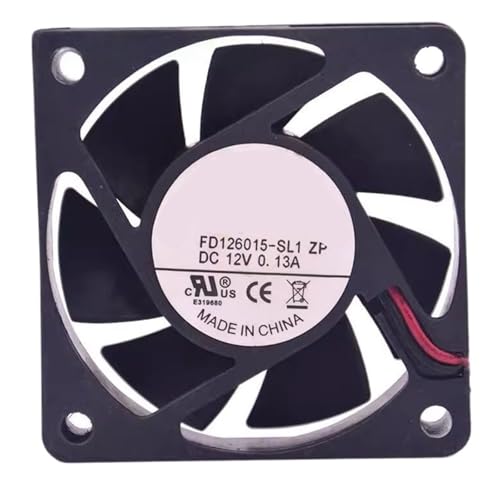 Ventilateur FD126015-SL1 DC 12V 0,13A à faible consommation d'énergie