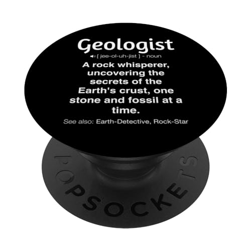 Geólogo divertido PopSockets PopGrip Intercambiable