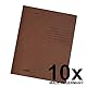 Original Falken 10er Pack Recycling-Schnellhefter gefaltet DIN A4 Intensivfarbe dunkelbraun. Made in Germany Blauer Engel Papphefter Kartonschnellhefter Schulhefter Pappordner Mappe Schulordner