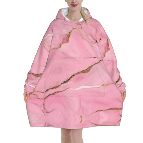 Couverture à capuche contre le froid avec manches et poche