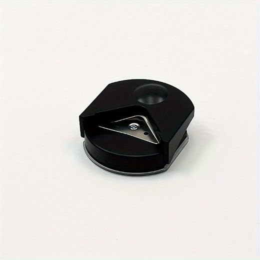 1pc of Card Photo Corner Rounder Punch Tool for Cutting Paper Corners (Black)
