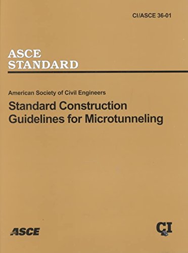 Standard Construction Guidelines for Microtunneling: This Document Uses Both Systeme International (