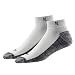 FootJoy ProDry Sport Cut Golf Socks 2-Pack (White, Shoe Size 7-12)