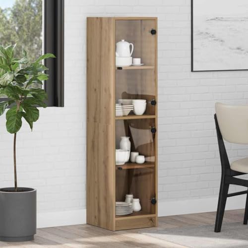 Yunovire Tablero alto de roble Artisan, 35 x...