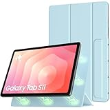Auto Wake/Sleep: la custodia per Galaxy Tab S11 è dotata di una funzione di auto sleep/wake che consente di risparmiare energia per il tablet. La chiusura magnetica protegge lo schermo dai graffi quando la cover è chiusa e si ribalta per agganciarsi alla cover posteriore quando viene aperta.