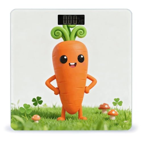 Báscula Digital de Baño para Cuerpo Vegetal Precisa y Estable miniatura 1