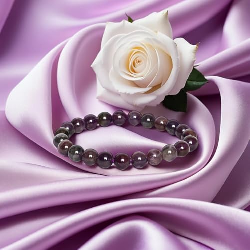 7 Chakra Bracelet - Handmade Healing 8 mm Crystal & Gemstone Stretch Bracelet for Spiritual Balance, Positivity, Good Luck, Money & Prosperity Unique Gift for Women Mom valentine2