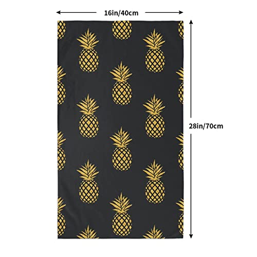 Vunko 180177785 Summer Fruit Pineapple Kitchen Dish Towel Soft Highly Absorbent Hand Towel Home Decorative Multipurpose thumb #6