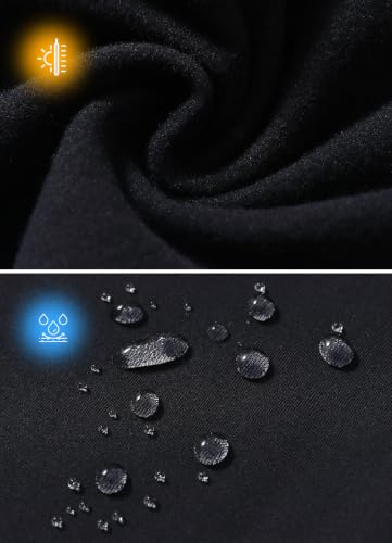 baleaf Men's 4D Padded Fleece Lined Cycling Pants