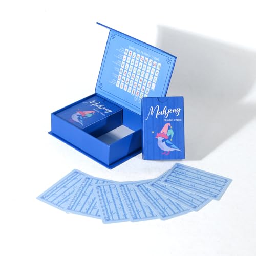 Set portátil ligero de Mahjong de plástico miniatura 2