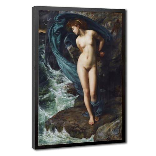 Impression sur toile Andromeda par Edward Poynter | Cadre suspendu salon 20x30 cm