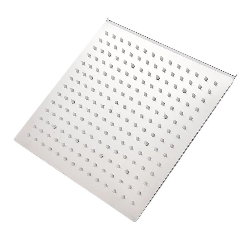 Pommeau de douche effet pluie 12 pouces en acier inoxydable brossé nickel pour salle de bain