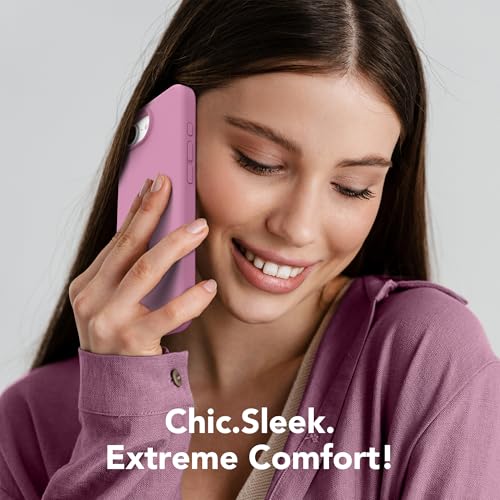 Image of Magnetic for iPhone 17e /iPhone 16e Case, Compatible with MagSafe, [Soft Anti-Scratch Microfiber Lining] Slim Silicone Shockproof Protective Phone Case for iPhone 17e /16e 6.1 inch, Blackcurrant