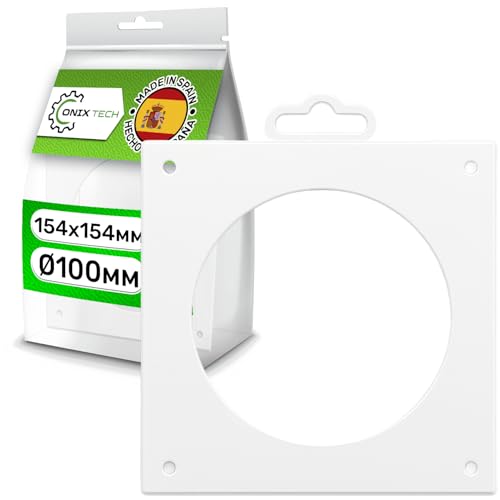 "Placa de Montaje Para Tubo de Ventilación Ø 100 mm