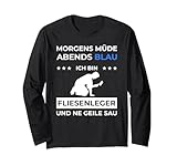 Fliesenlegerbedarf Fliesenleger Langarmshirt
