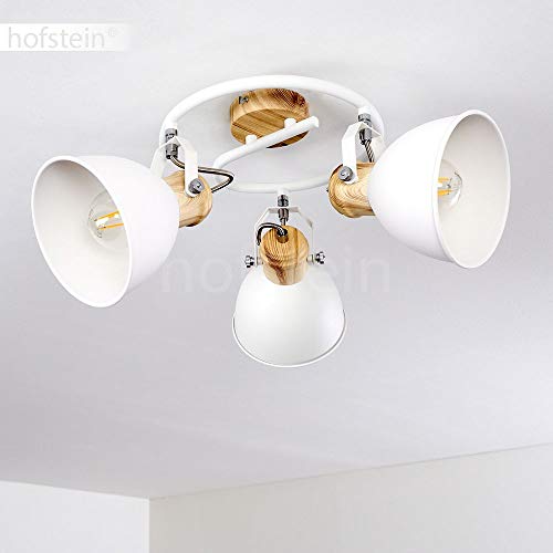 Plafoniera rotonda Banjul, in metallo in