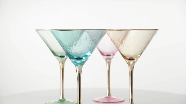 Amazon.com: Vintage Art Deco Martini Glasses Martinis