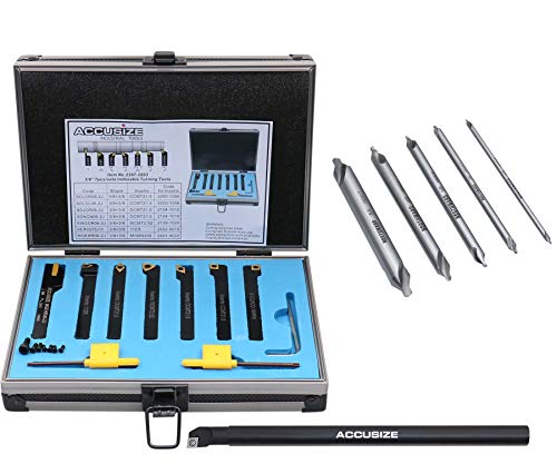 with M2 HSS Long Series Center Drill Set & 3/8